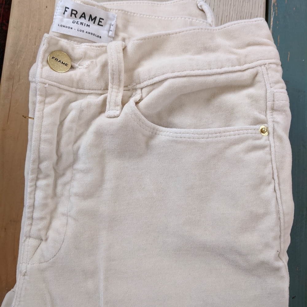 Frame Los Angeles Velvet Jeans